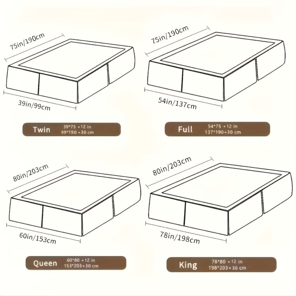Embossed Fitted Bed Sheet Super Soft Jacquard Mattress Cover Deep Pocket All Season Twin Full Queen King Washable Bedding White Gray Khaki Blue Green