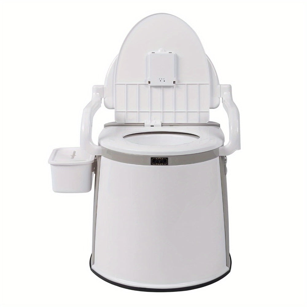 Portable Toilet for RV Camping – Lightweight Porta Potty, 330 LB Capacity, Detachable Inner Bucket, Doubles as Chair, for Boat, Van, Hiking & Outdoor Use