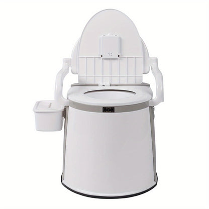 Portable Toilet for RV Camping – Lightweight Porta Potty, 330 LB Capacity, Detachable Inner Bucket, Doubles as Chair, for Boat, Van, Hiking & Outdoor Use