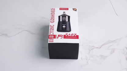 Electric Spice Grinder Portable 150W – USB-C Rechargeable, Pulse Mode, Fast Grinding for Spices & Herbs, Compact Travel Size, Easy Dispensing, Includes Cleaning Brush, 5 Colors