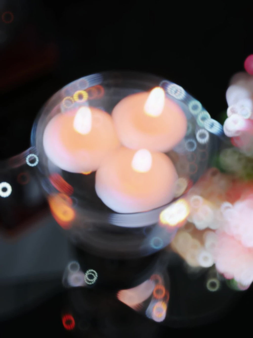 Floating Candles White Set of 42 – 1.5 Inch Small Pool Candles, 4-8 Hour Burn, Wedding Centerpiece, Pool Party, Christmas, Halloween, Easter & Thanksgiving Ambience Decoration