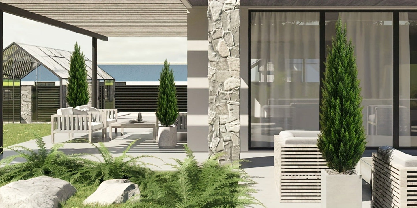 Artificial Cedar Topiary Trees in 2 or 3 Foot Heights with One- or Two-Piece Pack Checkouts