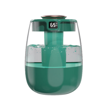 Ultrasonic Humidifier for Bedroom Desktop 1300ml Large Capacity Dual Spray Quiet Operation 10H Runtime USB Powered Anti Dry-Burn Night Light Cool Mist Humidifier for Home Office Baby Room