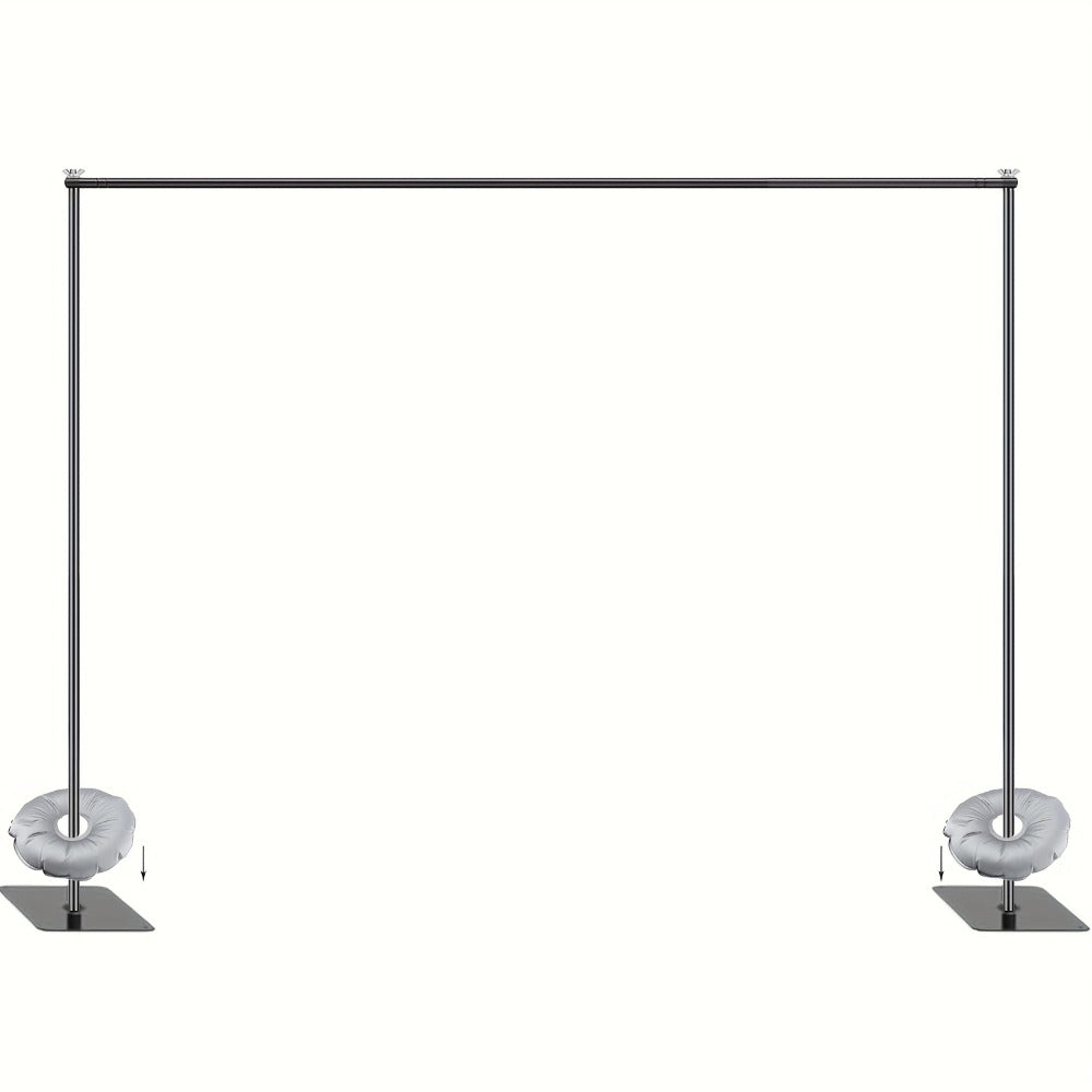 Adjustable Backdrop Stand 10x6.5ft Heavy Duty Metal Background Support System | Photo Studio, Wedding, Birthday Party & Event Photography Stand with Carrying Bag