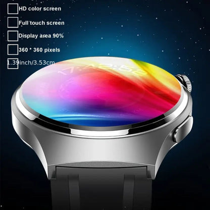 Smartwatch 2.01 Inch Round OLED Screen with 95% Ratio, Music Control and 300mAh Battery in Seven Styles
