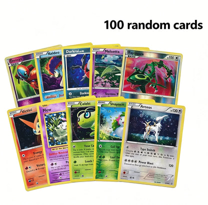 Trading Card Game 100- or 200-Card Character Assortment with Two Source Quantity Options and Mixed Artwork