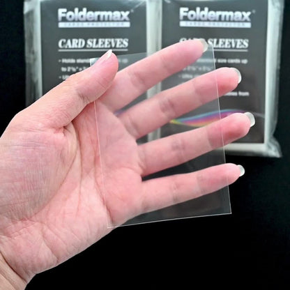 Penny Sleeves for Trading Cards 200/500/1000/2000 Pack – Premium Soft Card Sleeves for Baseball, TCG, Game Cards | Kids & Collectors Gift