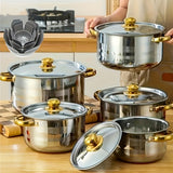 10 PCS Gloden Handle