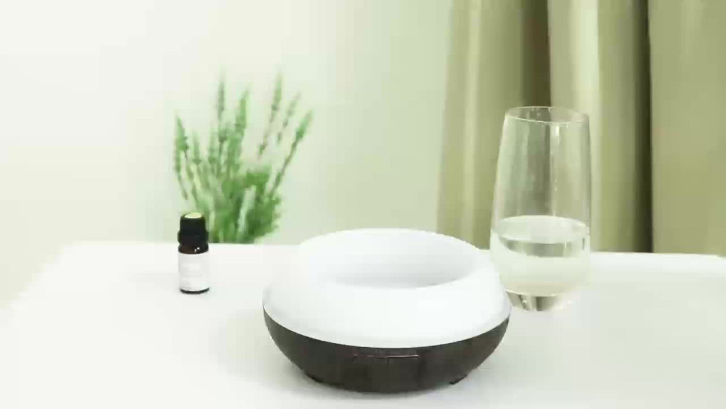 Essential Oil Diffuser 400ml Large Capacity Metal Aromatherapy Diffuser with Remote Control 7 Color LED Light Humidifier for Bedroom Home Decor Gift Owl Skull Dragonfly Design