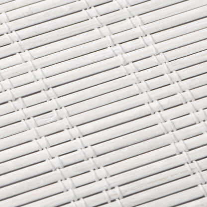 Woven Bamboo Roman Window Shade in Six Exact Color Names, 60-Inch Height and Widths from 23 to 48 Inches