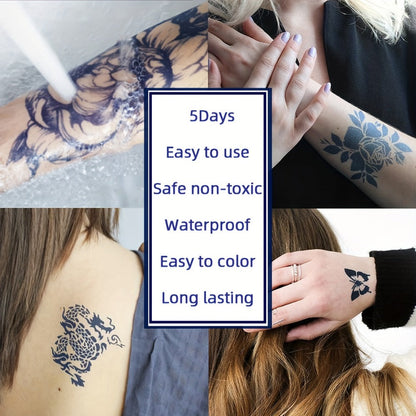 Tattoo Ink 8-Bottle Mixed Color Set with One Source Kit Configuration and Gallery-Shown Color Selection