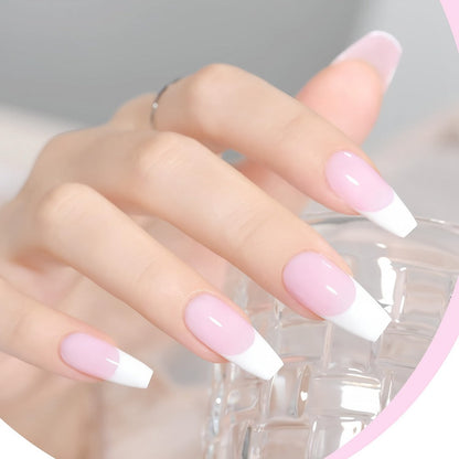 Gel Nail Polish MISS MISIDY in 16ml Baby Pink with Self-Leveling Finish and UV/LED Cure for Manicures