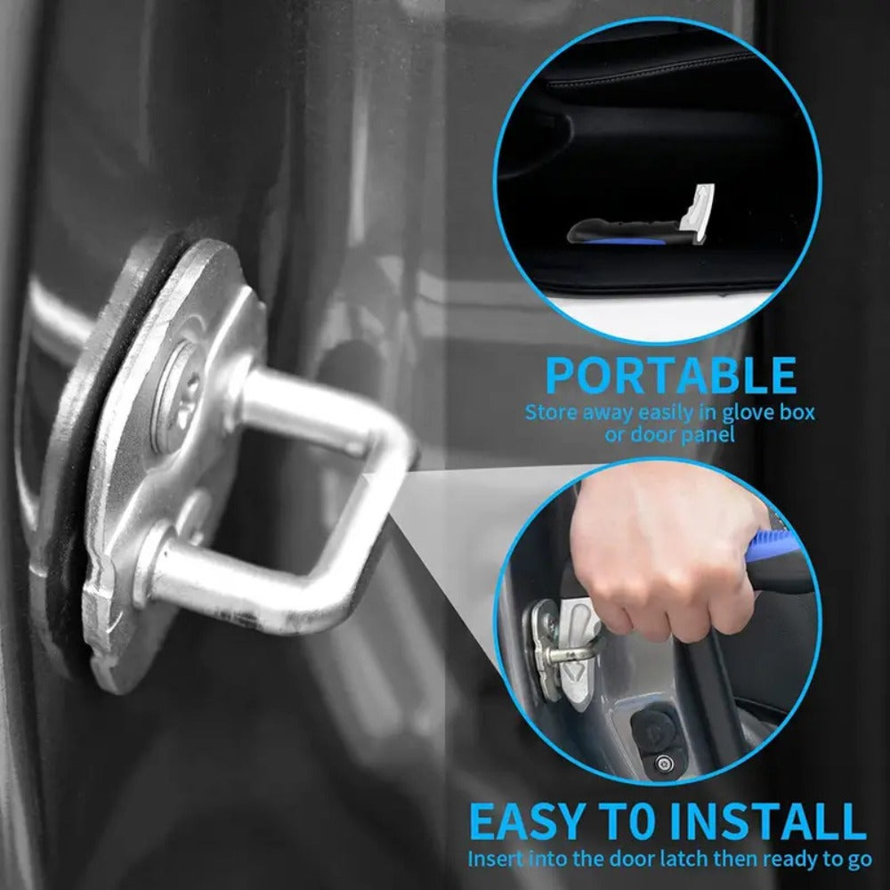 Car Door Grab Bar – Portable Vehicle Support Handle for Seniors & Handicapped, Sit-to-Stand Assist, Auto Cane Grab Bar Supports Up to 450 lbs (2pcs)