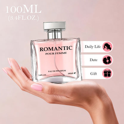 Pheromone Perfume for Women 2-Pack 6.76oz Long Lasting Floral Citrus Eau de Parfum | Rose Chamomile Lemon Lily Violet Musk | Office Dating Gift Set for Her