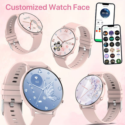 Smartwatch – Voice Assistant for Women 1.39" Full Touch – Siri & Google, Wireless Calling, 100+ Sport Modes, Fitness Tracker, Weather…