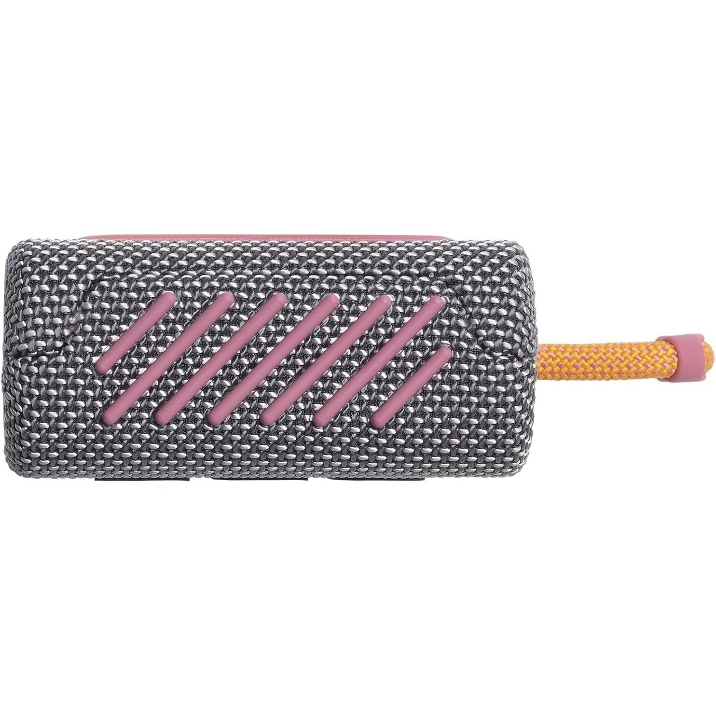 JBL Go 3 IP67 Waterproof Portable Bluetooth Speaker, Big Audio & Punchy Bass, 5-Hour Playtime, USB-C Fast Charge, Rugged Fabric Design with Carry Loop for Outdoor Travel Beach Shower