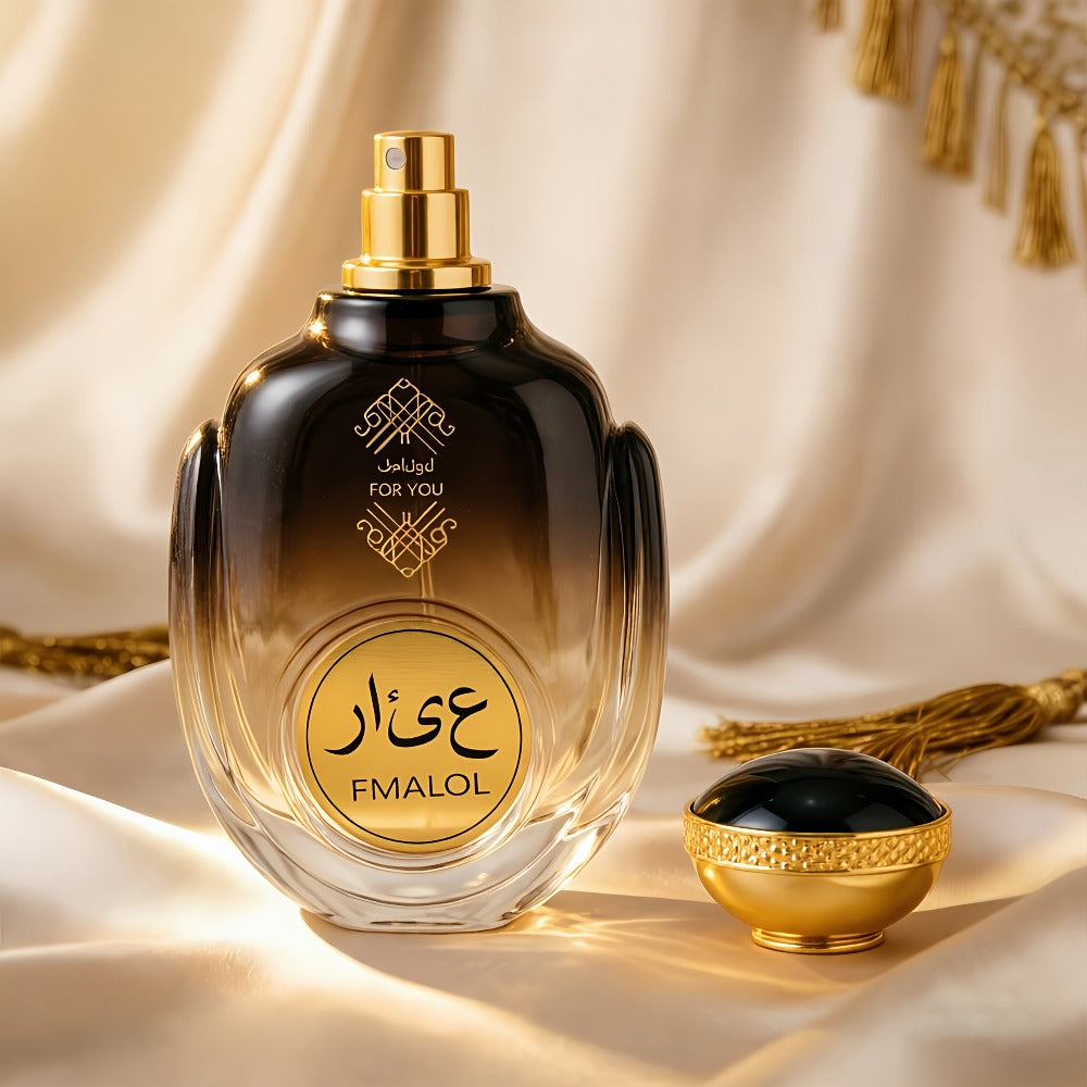 Agarwood Oud Arabic Perfume for Men 3.4 oz Long Lasting Luxury Woody Oriental Cologne - Dubai Middle East Noble Style Islamic Art Bottle - Gift for Him Birthday Anniversary