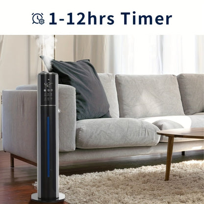Humidifier 9L Top-Fill Cool Mist Tower with Smart Humidity Control, Sleep Mode and 600-Square-Foot Listing