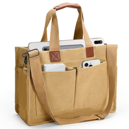 Large Capacity Tote Bag for Women – Lightweight Shoulder Bag with Adjustable Strap & Polyester Lining, Daily Use