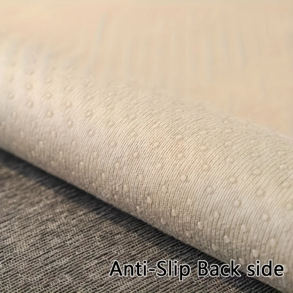Sofa Cover, Chenille Bohemian-Style Couch Pad in Three Colors with Armrest and One-to-Four-Seat Sizes