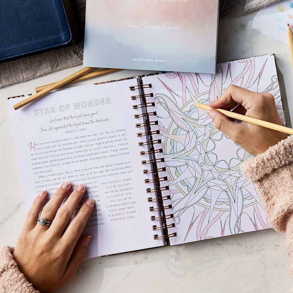 Christian Coloring Book for Adults – Devotional Faith-Based Mindfulness Art with Scripture, Guided Meditation & Stress Relief Pages for Women, Moms & Spiritual Seekers
