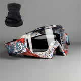 H Transparent Sheet - N Red and Headscarf
