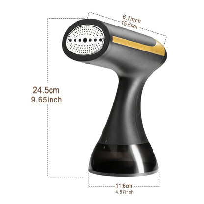 1100W Handheld Garment Steamer with 300ml Tank, Cleaning Brush and Four Color or Model Labels