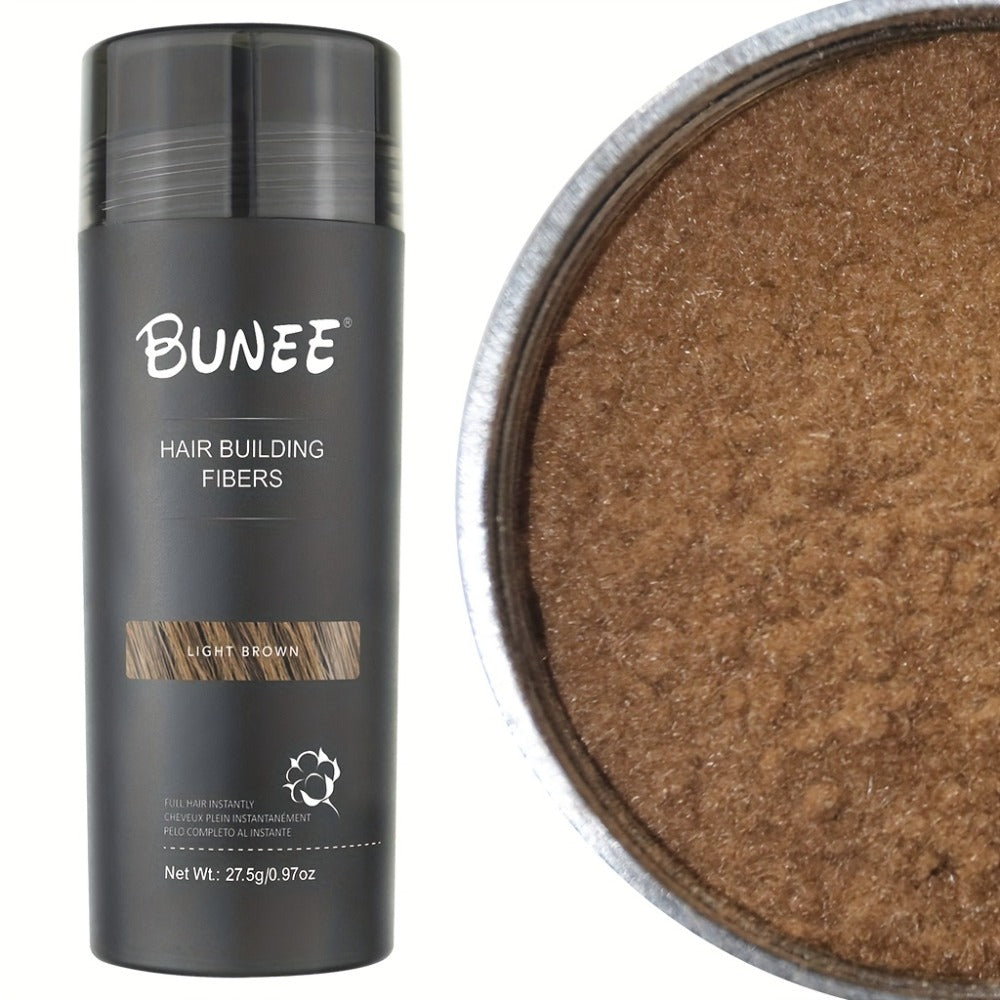 27.5-Gram Hair Fiber Powder in Seven Shades from Black and Brown to Blonde, Auburn and Gray