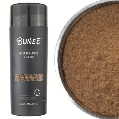 27.5-Gram Hair Fiber Powder in Seven Shades from Black and Brown to Blonde, Auburn and Gray