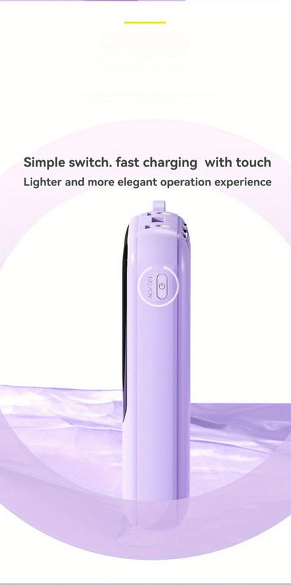 21000mAh Mini Power Bank 22.5W Fast Charging Ultra-Thin LED Display Compact External Battery Pack for iPhone Android Samsung – Slim Portable Charger Holiday Gift