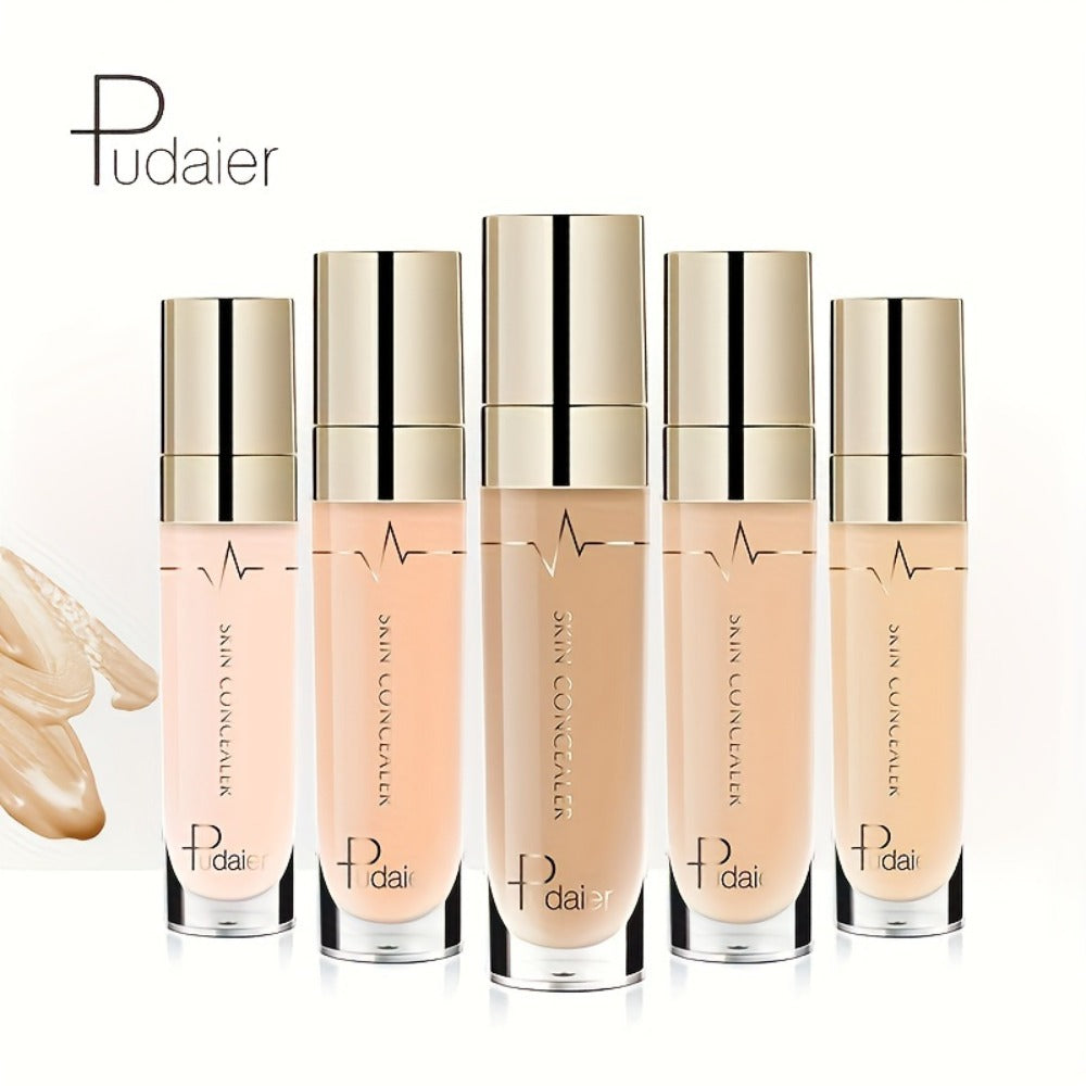 Two-Piece Under-Eye Concealer Set with Liquid Stick Applicators for Buildable Everyday Face Makeup