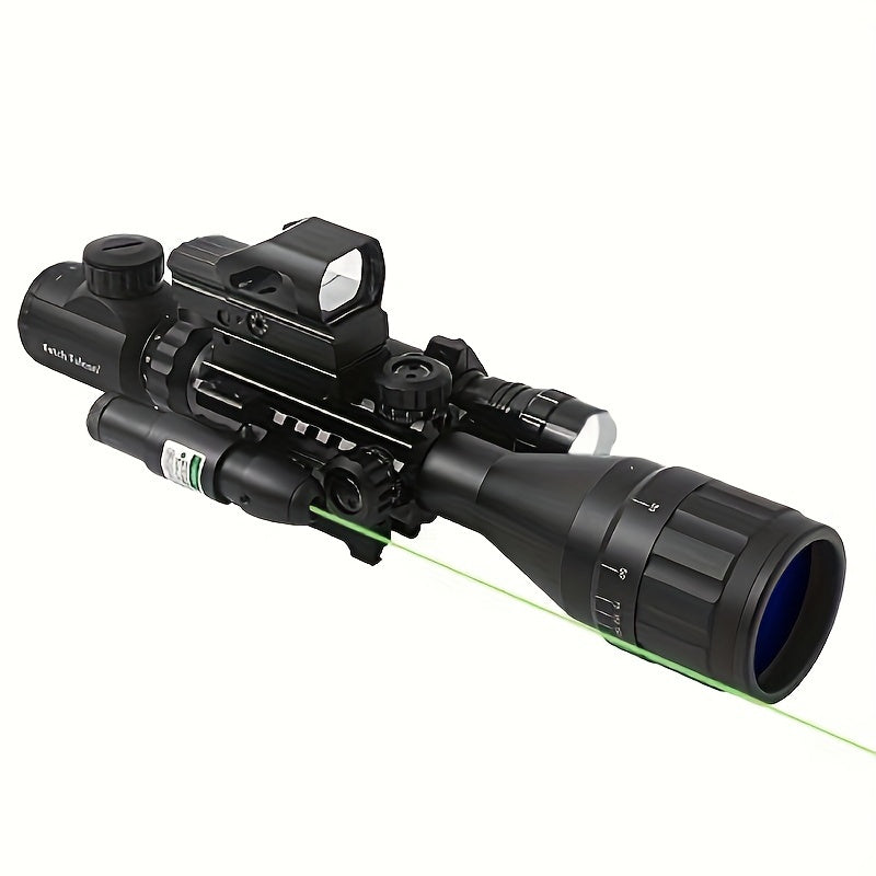 Rifle Scope Nitrogen-Filled Illuminated Reticle for Hunting Airsoft Pellet Guns, Multi-Power Zoom Tactical Scope, 3-9x40 4-20x44 5-30x56 4-16x50 Options, Aluminum Alloy Tube