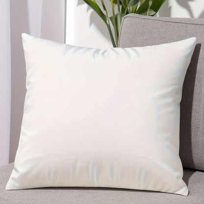 White Pillow Inserts in Square or Lumbar Sizes with Single, Three, Five, Sixteen or Twenty-Piece Packs
