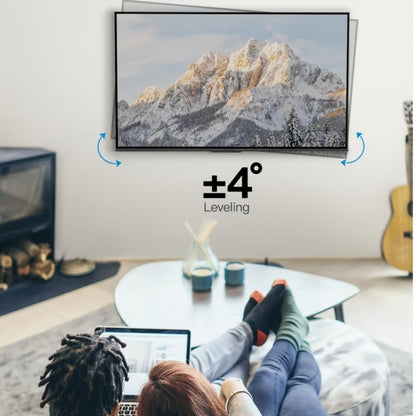 360° Full Rotation TV Wall Mount – Swivel Bracket for Flat Panel TVs, Space-Saving Wall-Mounted Installation, Home Theater & Modern Decor Compatible