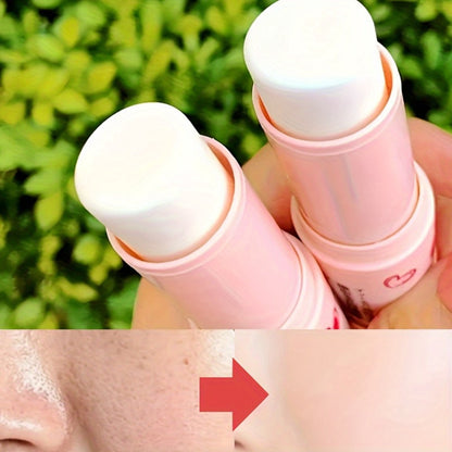 Two-Piece Matte Foundation Stick Set with Full-Coverage Formula for Oily or Combination Skin