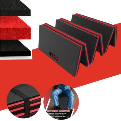 EVA Foldable Work Kneeling Pad - Waterproof Thermal Insulation Mat for Car Repair, Camping & Outdoor Use - 1 or 2 Pack