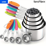 10-piece measuring cup and spoon set