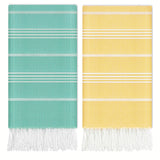 2 Packs yellow/Light Green