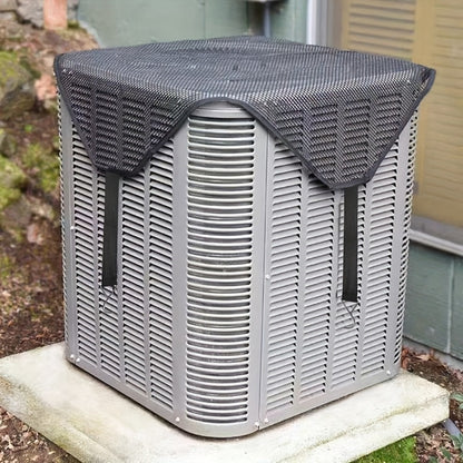 Outdoor AC Cover Premium Waterproof Windproof | Super Durable Air Conditioner Protector with Breathable PVC Mesh Ventilation – Dust & Cold Air Barrier for Condenser Units
