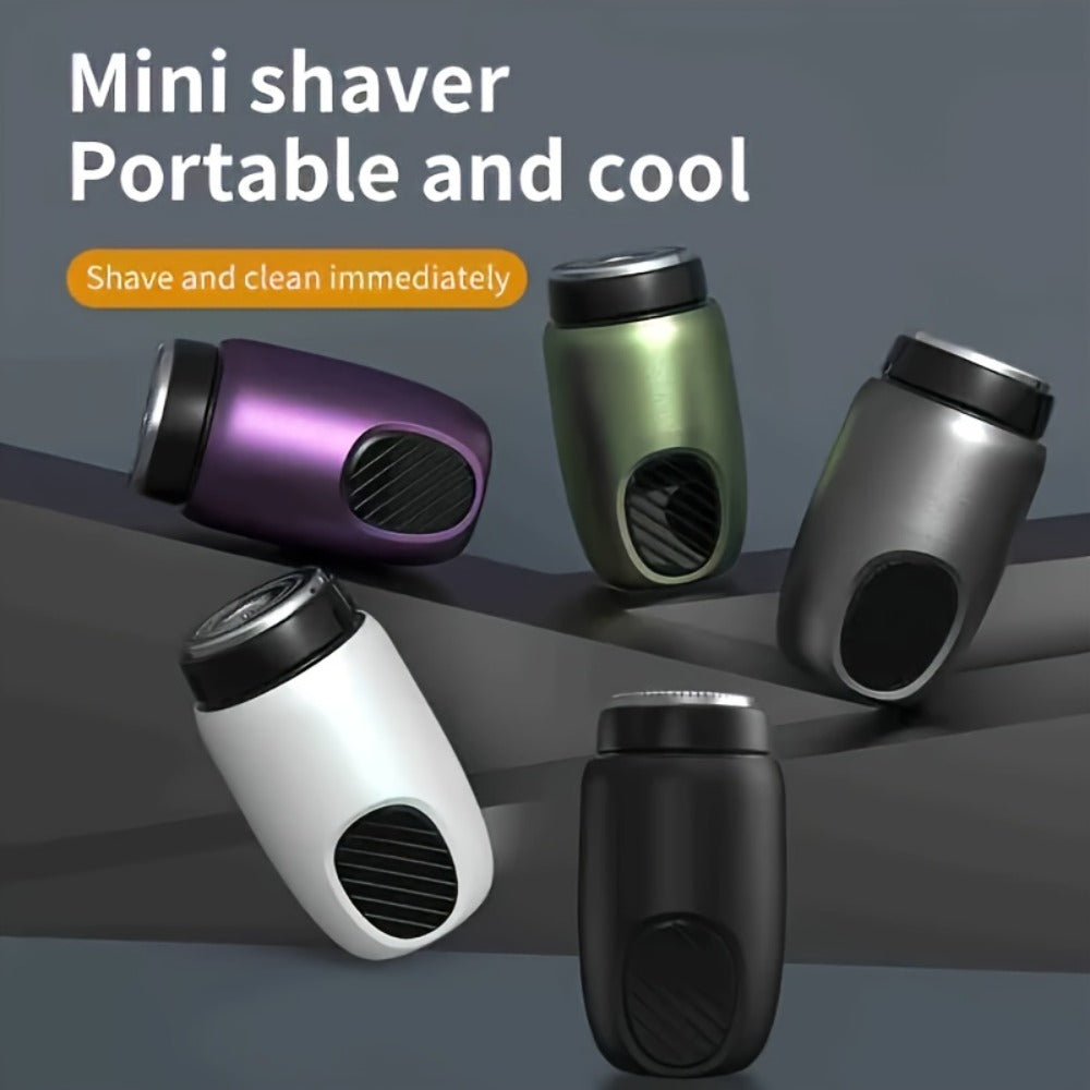 Electric Shaver Mini 1200mAh USB Rechargeable Pocket Razor in Five Colors for Daily Grooming