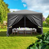 10*10ft Black 4 Sides
