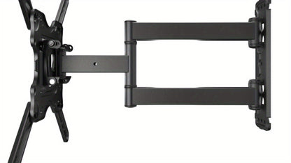 Black Full-Motion TV Wall Mount with 26-55 or 26-60 Inch Options and VESA up to 400 x 400mm