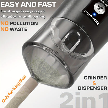 Electric Spice Grinder Portable 150W – USB-C Rechargeable, Pulse Mode, Fast Grinding for Spices & Herbs, Compact Travel Size, Easy Dispensing, Includes Cleaning Brush, 5 Colors