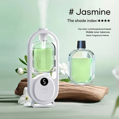 USB Essential Oil Diffuser with Five-Level Display, Multicolor Light and One-, Three- or Five-Bottle Bundles