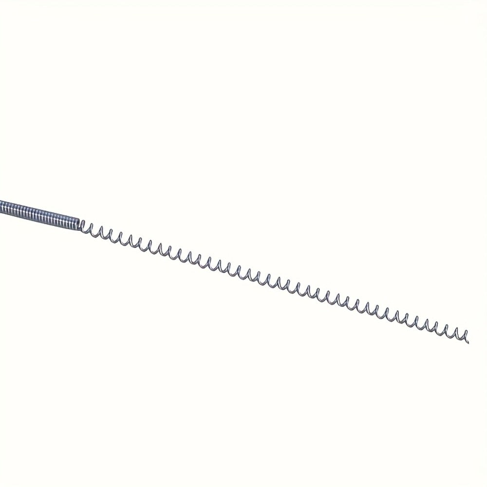 Drain Snake Pipe Cleaner – Flexible Drain Auger for Toilet, Sink, Shower & Sewer Clog Removal, Reusable Spring Wire Drain Unclogger