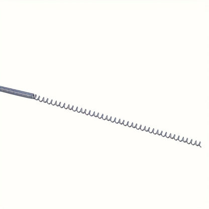 Drain Snake Pipe Cleaner – Flexible Drain Auger for Toilet, Sink, Shower & Sewer Clog Removal, Reusable Spring Wire Drain Unclogger