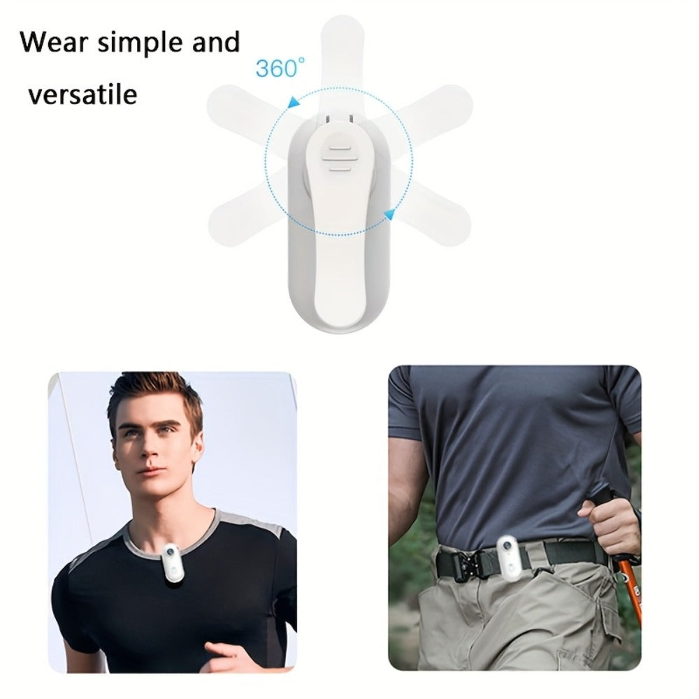 Mini Action Camera Thumb Size Wide Angle Lens 800mAh Battery with Memory Card Wearable Pocket Camera for Sports FPV Pet Monitoring Video Recording Portable Ultra-Clear