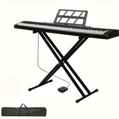 Digital Piano, Portable, Stereo, 88-Key, Semi-Weighted, Hammer for Piano Lessons detail image - detail view 5