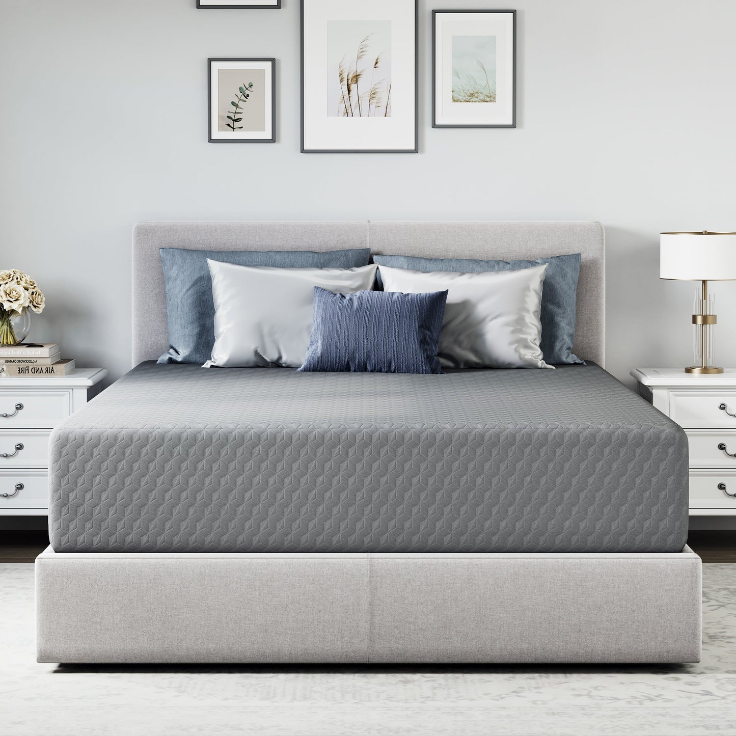 Mattress shown in the Queen, 12 inch option