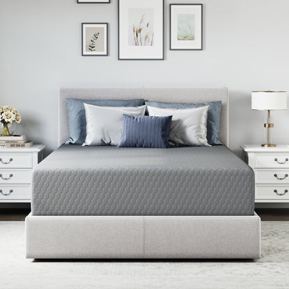 Mattress shown in the Twin, 8 inch option